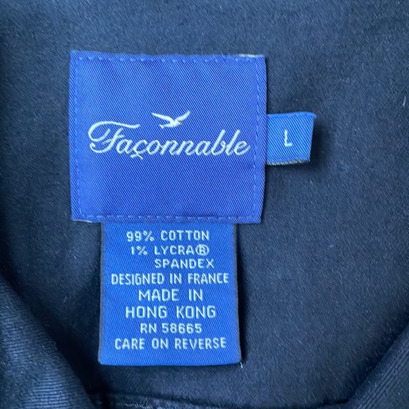 Faconnable black jacket. - Picture 2 of 4